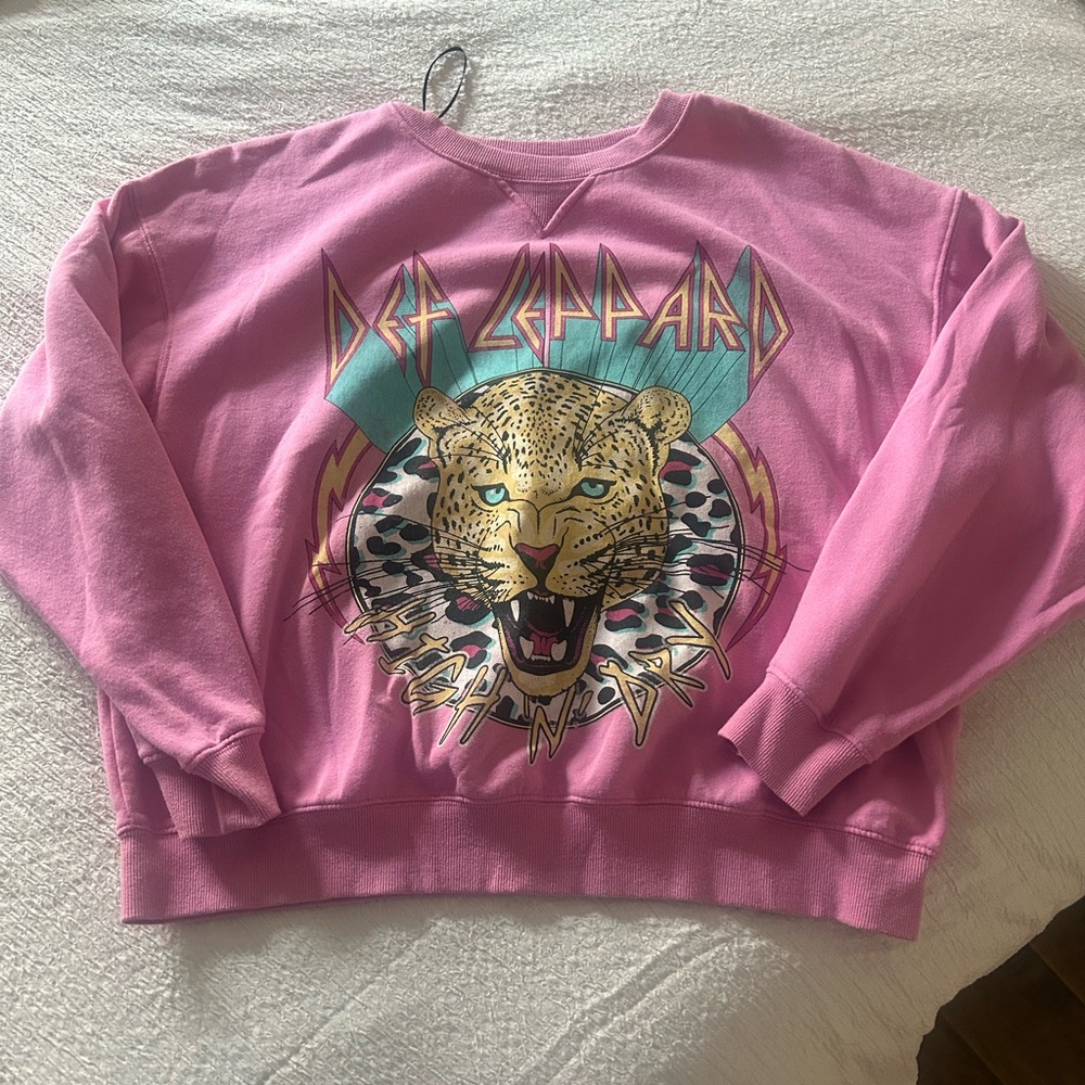 Divided Pink Sweatshirt